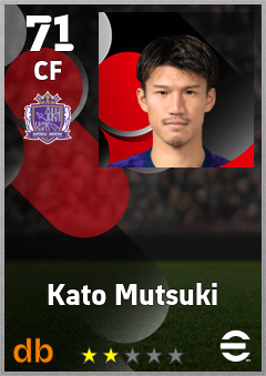 Kato Mutsuki eFootball player card