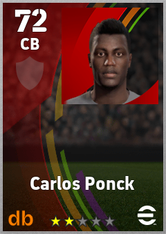 Carlos Ponck eFootball player card