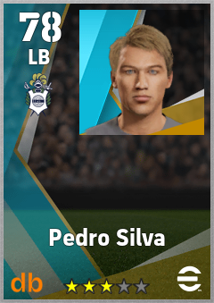 Pedro Silva — LB, OVR 78, MAX 78