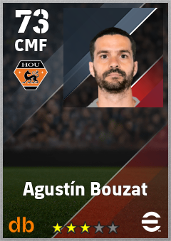 Agustín Bouzat — CMF, OVR 73, MAX 73