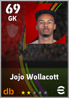 Jojo Wollacott eFootball player card