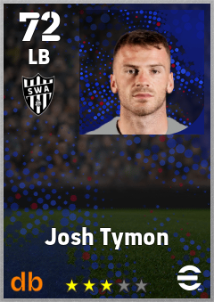 Josh Tymon — LB, OVR 72, MAX 72