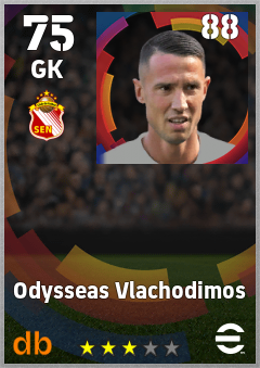Odysseas Vlachodimos eFootball player card