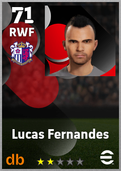 Lucas Fernandes eFootball player card