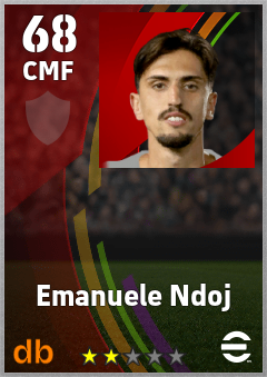 Emanuele Ndoj eFootball player card