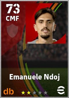 Emanuele Ndoj — CMF, OVR 73, MAX 73