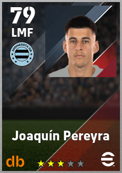Joaquín Pereyra — LMF, OVR 79, MAX 79