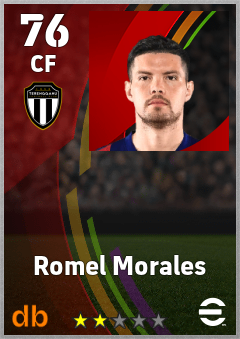 Romel Morales eFootball player card