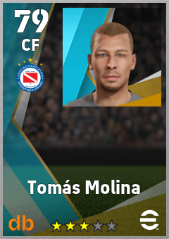 Tomás Molina eFootball player card