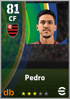 Pedro eFootball player card