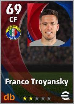Franco Troyansky eFootball player card