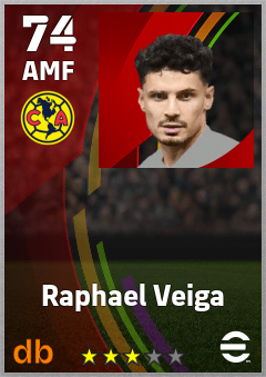Raphael Veiga eFootball player card