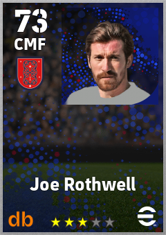Joe Rothwell — CMF, OVR 73, MAX 73