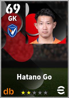 Hatano Go eFootball player card