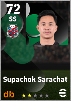 Supachok Sarachat eFootball player card