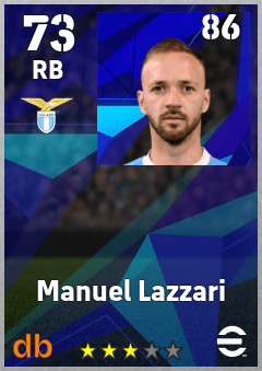 Manuel Lazzari eFootball player card