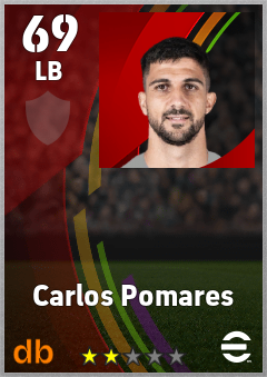 Carlos Pomares eFootball player card