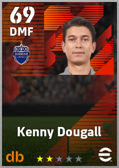Kenny Dougall eFootball player card