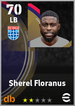 Sherel Floranus eFootball player card