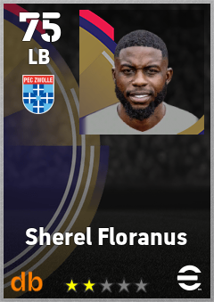 Sherel Floranus — LB, OVR 75, MAX 75