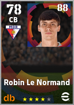 Robin Le Normand eFootball player card