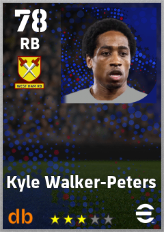 Kyle Walker-Peters — RB, OVR 78, MAX 86