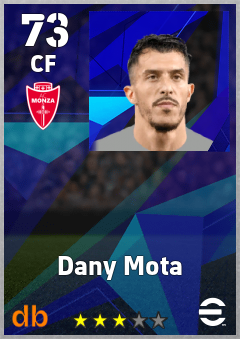Dany Mota eFootball player card