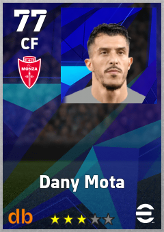 Dany Mota eFootball player card