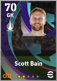 Scott Bain eFootball player card
