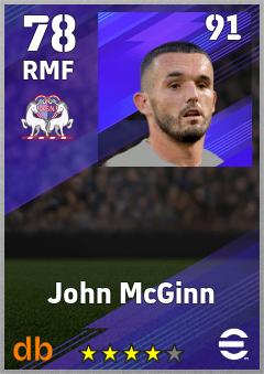John McGinn eFootball player card