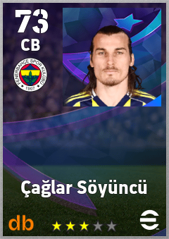 Çağlar Söyüncü eFootball player card