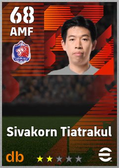 Sivakorn Tiatrakul — AMF, OVR 68, MAX 68