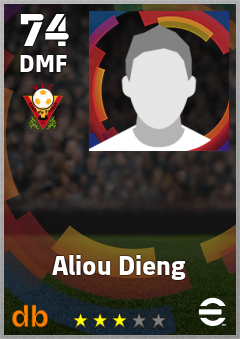 Aliou Dieng eFootball player card
