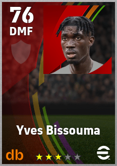 Yves Bissouma eFootball player card