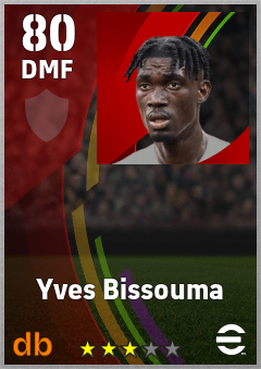 Yves Bissouma eFootball player card
