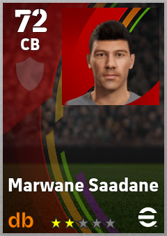 Marwane Saadane eFootball player card