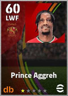 Prince Aggreh — LWF, OVR 60, MAX 60