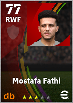 Mostafa Fathi eFootball player card