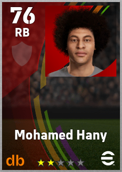 Mohamed Hany eFootball player card