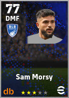 Sam Morsy eFootball player card