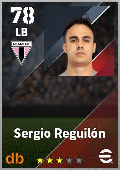 Sergio Reguilón — LB, OVR 78, MAX 78