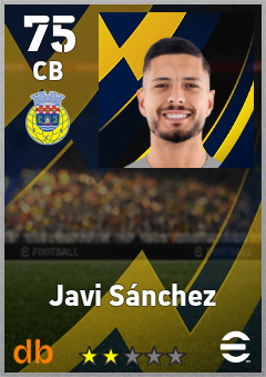 Javi Sánchez — CB, OVR 75, MAX 75