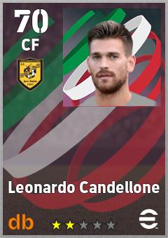 Leonardo Candellone — CF, OVR 70, MAX 70