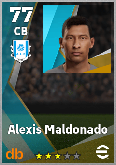 Alexis Maldonado eFootball player card