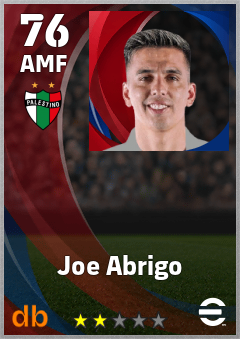 Joe Abrigo eFootball player card