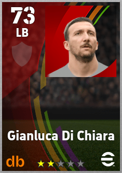 Gianluca Di Chiara — LB, OVR 73, MAX 73