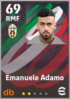 Emanuele Adamo eFootball player card