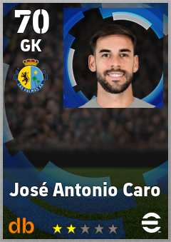 José Antonio Caro eFootball player card