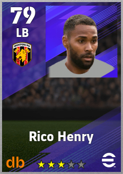 Rico Henry eFootball player card
