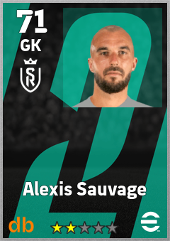 Alexis Sauvage — GK, OVR 71, MAX 71